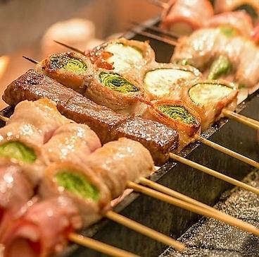 炭火で丁寧に焼き上げます