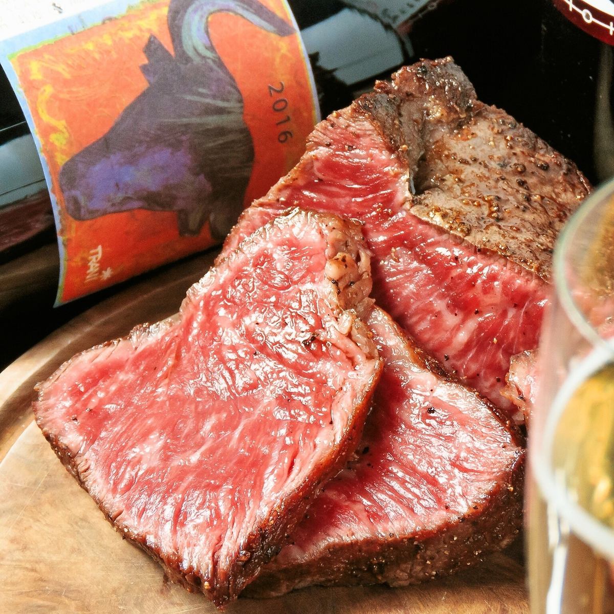 北海道肉三種盛り！和牛知床牛、知床鶏、道産牛ハツで300ｇ