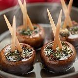 マッシュルームのハモンイベリコ詰めグリル