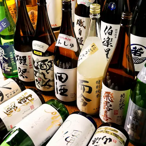 Enjoy carefully selected Japanese sake in Asagaya! Exquisite sake that pairs perfectly with Japanese Black Wagyu beef.