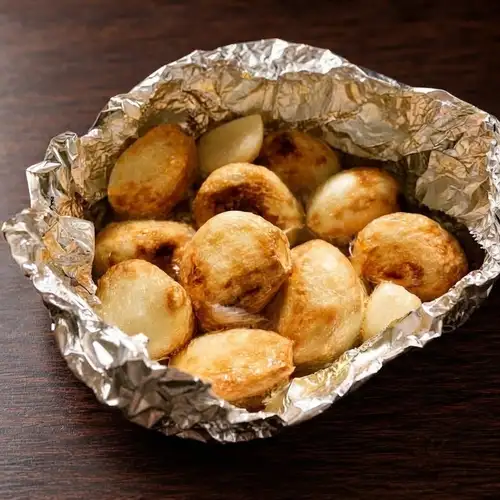Grilled garlic