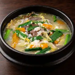 野菜入り玉子クッパ