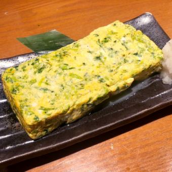 〈Iso no Kaori…!〉Dashi Rolled Egg (Sea lettuce)