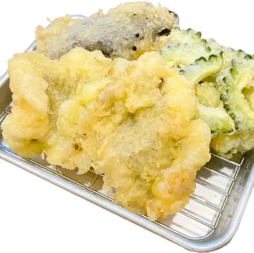 ハモと旬野菜の天ぷら