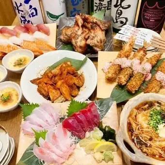 【秋のご馳走コース】2.5H飲み放題付き！5000円(税込)