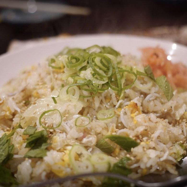 Shirasu fried rice