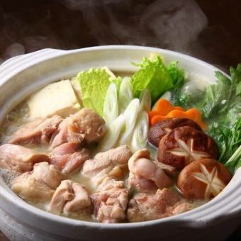 つみれ鍋コース 120分 生ビールOK飲み放題付き 7品コース