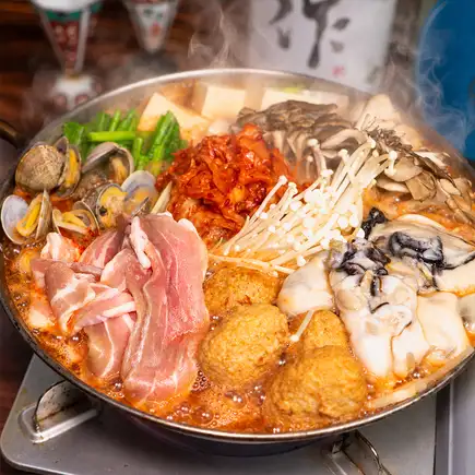 【冬の和食宴会】選べる二種の鍋と旬の鮮魚四種盛りを楽しむ季節コース・全7品・5500円→4480円