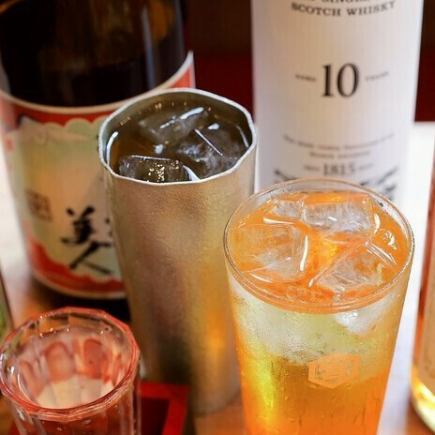 【2名様でもOK】生ビールも★飲み放題コース★2時間制（30分前ラストオーダー）