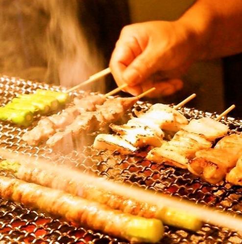 The charcoal grilling done with binchotan charcoal is exquisite...