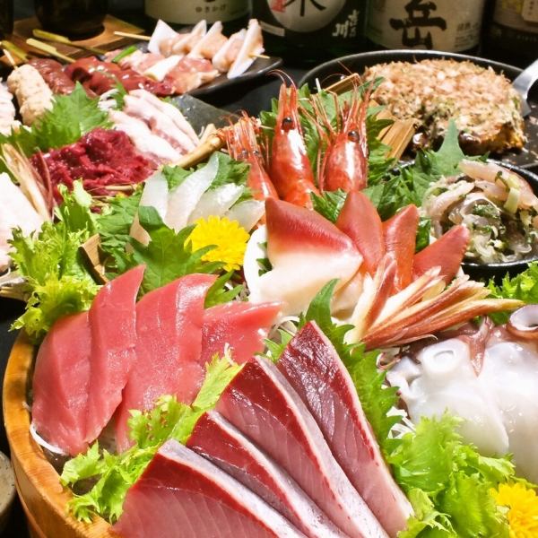 [For various parties] 8 dishes with 2 hours of all-you-can-drink for 5,500 yen / 12 dishes for 6,000 yen / 13 dishes for 7,000 yen