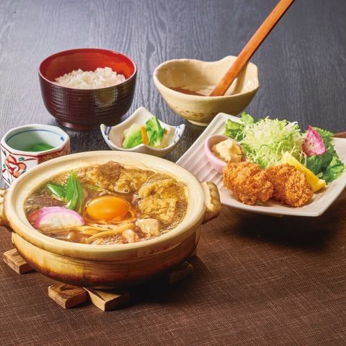 みそ煮込みかきフライセット