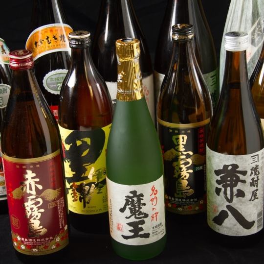 Liquor suitable for seafood dishes.A variety of sake and shochu are available, so please enjoy with exquisite dishes