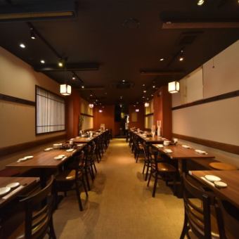 最大80名様まで可能。お気軽に店舗までお問合せください