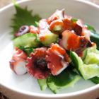 パクチー盛り/タコキュウリの豆板醤和え