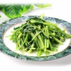 アスパラガスの塩味炒め/空心菜のさっぱり炒め