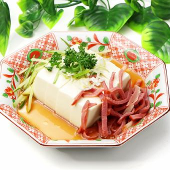 ザーサイの和え物/中華風冷奴