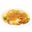 春雨のさっぱり炒め/青菜と豚肉炒め