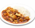 楊州黒チャーハン/マーボ豆腐丼