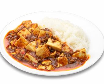 楊州黒チャーハン/マーボ豆腐丼