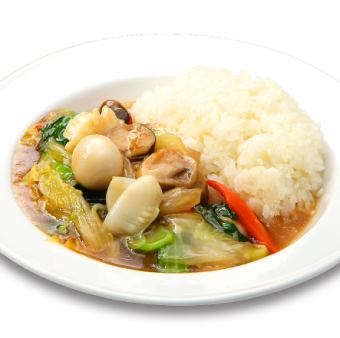 五目チャーハン/中華丼