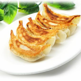 特製焼き餃子(水仙閣焼き餃子)(5個)/フカヒレ餃子(3個)