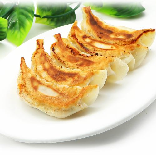 特製焼き餃子(水仙閣焼き餃子)(5個)/フカヒレ餃子(3個)