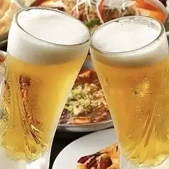 【2時間飲み放題付】本格中華11品＋人気3品食べ放題コース 4,500円
