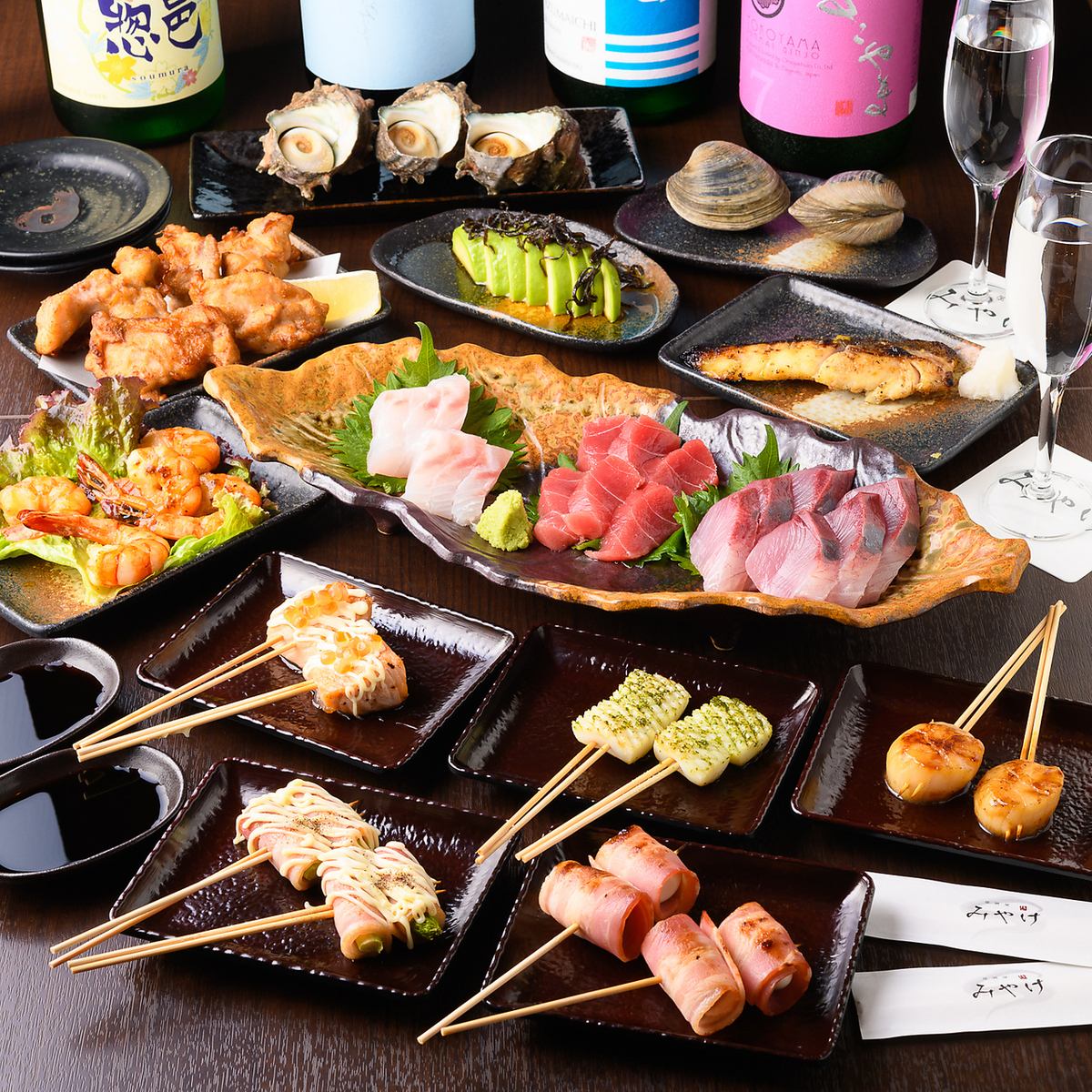 5 minutes walk from Fujiidera Station! A wide variety of dishes that go well with alcohol, including sashimi platters and grilled dishes! Perfect for a drink after work!