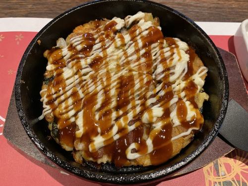 [Kanazawa-yaki] Elegant okonomiyaki using Ishikawa brand Noto pork and nutritious Kaga vegetables