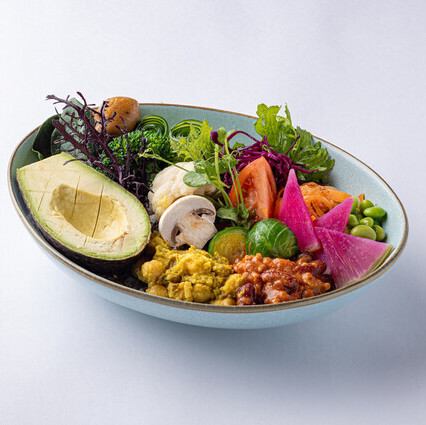 ベジタブル&ヴィーガンたっぷりのベジヴィーガンボウル