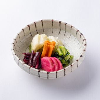 漬け物盛り合わせ