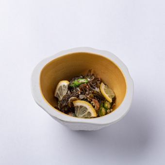 もずくとたたきオクラ