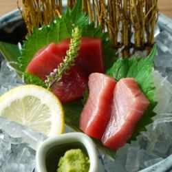 本まぐろ二種食べ比べ