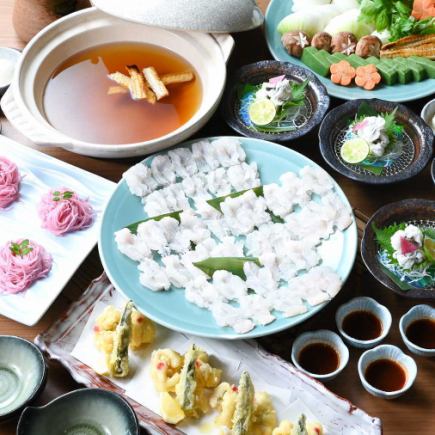 夏季限定《料理のみ》鱧すき鍋コース◆鱧湯引き、鱧の天麩羅、鱧すき鍋が楽しめる 税込6,000円
