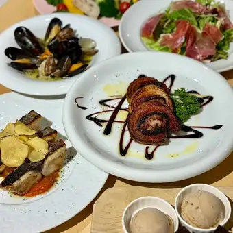 自助餐套餐：5980日元（含税）
