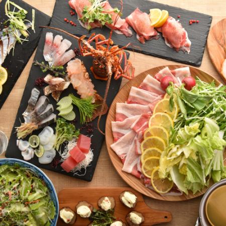 [2.5 hours all-you-can-drink included] Seasonal fish & meat sushi ◎Matsu course [9 items in total 6,000 yen → 5,000 yen] 2 hours on Fridays and before holidays
