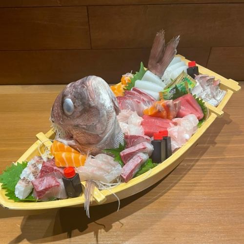 Omakase sashimi platter