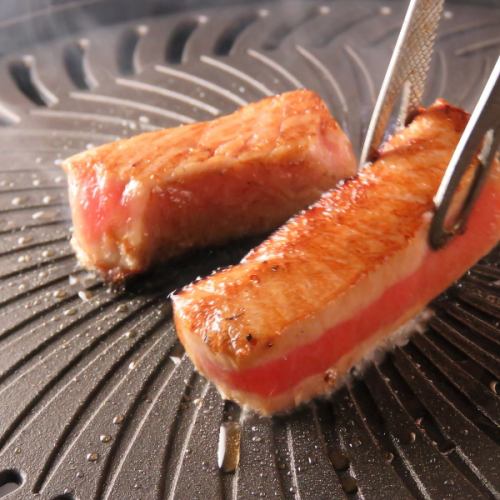 Enjoy grilled fish