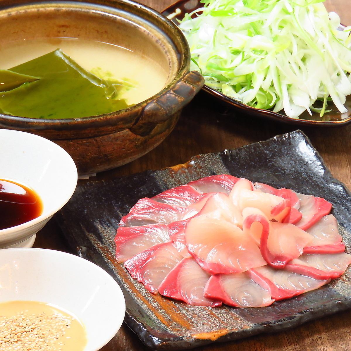 Our fish yakiniku made with fresh fish is a must-try!