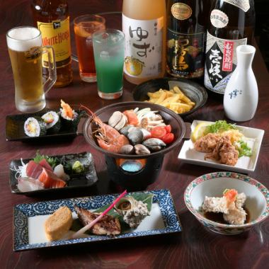 3300円コース【クーポン利用で＋1800円飲み放題付き可能】