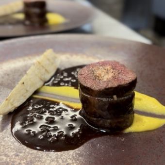 ~12/18【期間限定/ジビエペアリングコース】ジビエコースの料理と共にワイン6種類が愉しめる