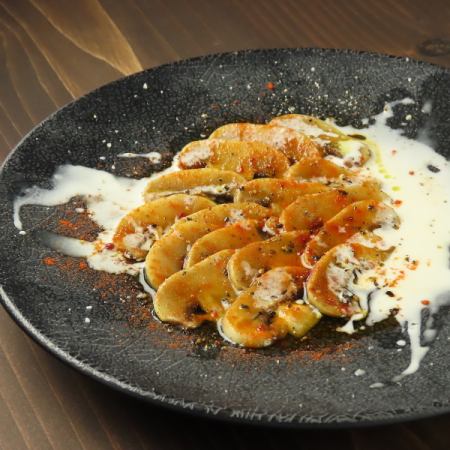 とかちマッシュのカルパッチョ