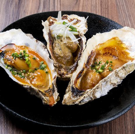 Two kinds of fresh oyster menus are available!