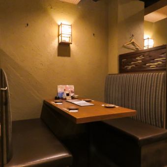 칸막이가 있기 때문에 프라이빗 공간에서 보내실 수 있습니다 ♪