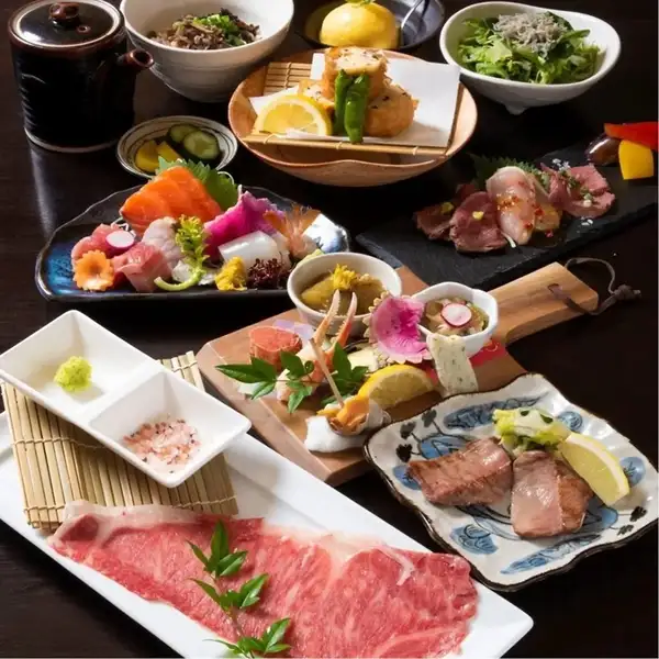 【平日個室確約】名物熟成牛タン,旬の創作料理<充実コース>【蔵～KURA～】2時間飲放題付5000円
