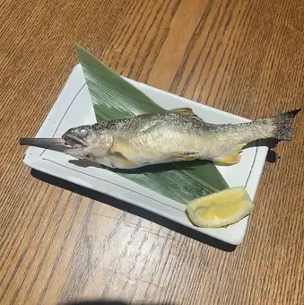 鮎の塩焼き