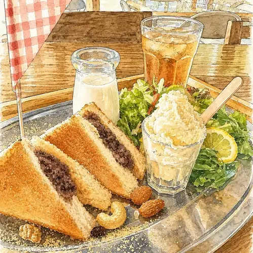 艶髪/あんバターサンド