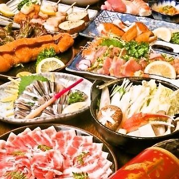 The popular [all-you-can-drink] course is 2500 yen / 3000 yen / 3500 yen ★ 3500 course is with sashimi