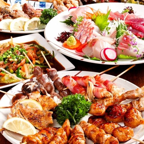 [Great value course that is a must-see for organizers of welcome and farewell parties] Raw food is also OK!! 2H [all-you-can-drink] course is 6 dishes ⇒ 3000 yen / 7 dishes ⇒ 3500 yen / 8 dishes ⇒ 4000 yen ★